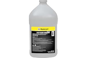 Mastercool 91049-128 Black/Yellow Flush Solvent, 1 Gallon