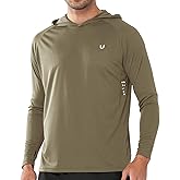NORTHYARD Men's UPF 50+ Hoodie Shirts Long Sleeve Sun Protection Fishing Swim Beach UV SPF Rash Guard Quick Dry Lightweight