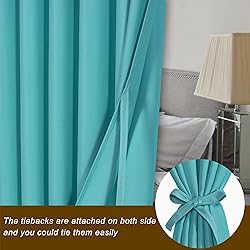 Hiasan Room Divider Blackout Curtains,Extra Wide
