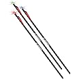 BARNETT Headhunter Strobe Lighted Crossbow Arrows, 3-Pack of Polycarbonate Half-Moon Nocks, with Multi-Colored Strobe Lights