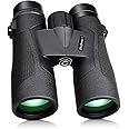 SkyGenius 10x42 Binoculars for Bird Watching, Adults - Antifog Waterproof, Bak-4 Roof Prism, Quick Focus HD for Sporting Events, Sightseeing With Strip