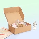 HORLIMER 25 Pack Shipping Boxes 17.8x12.7x5 cm Corrugated Cardboard Brown view 4