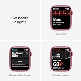 Apple Watch Series 7 GPS 45MM (PRODUCT)RED Sport Band Renewed view 3