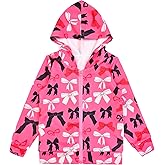 Girls Zip Up Hoodie Jacket Unicorn/Cat Sweatshirt with Pockets