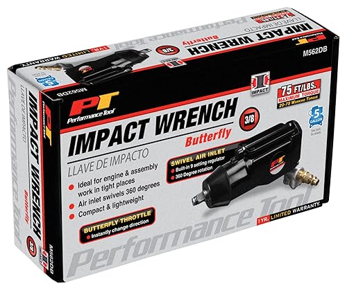 Performance Tool M562DB 3/8-Inch Drive Butterfly Impact Wrench