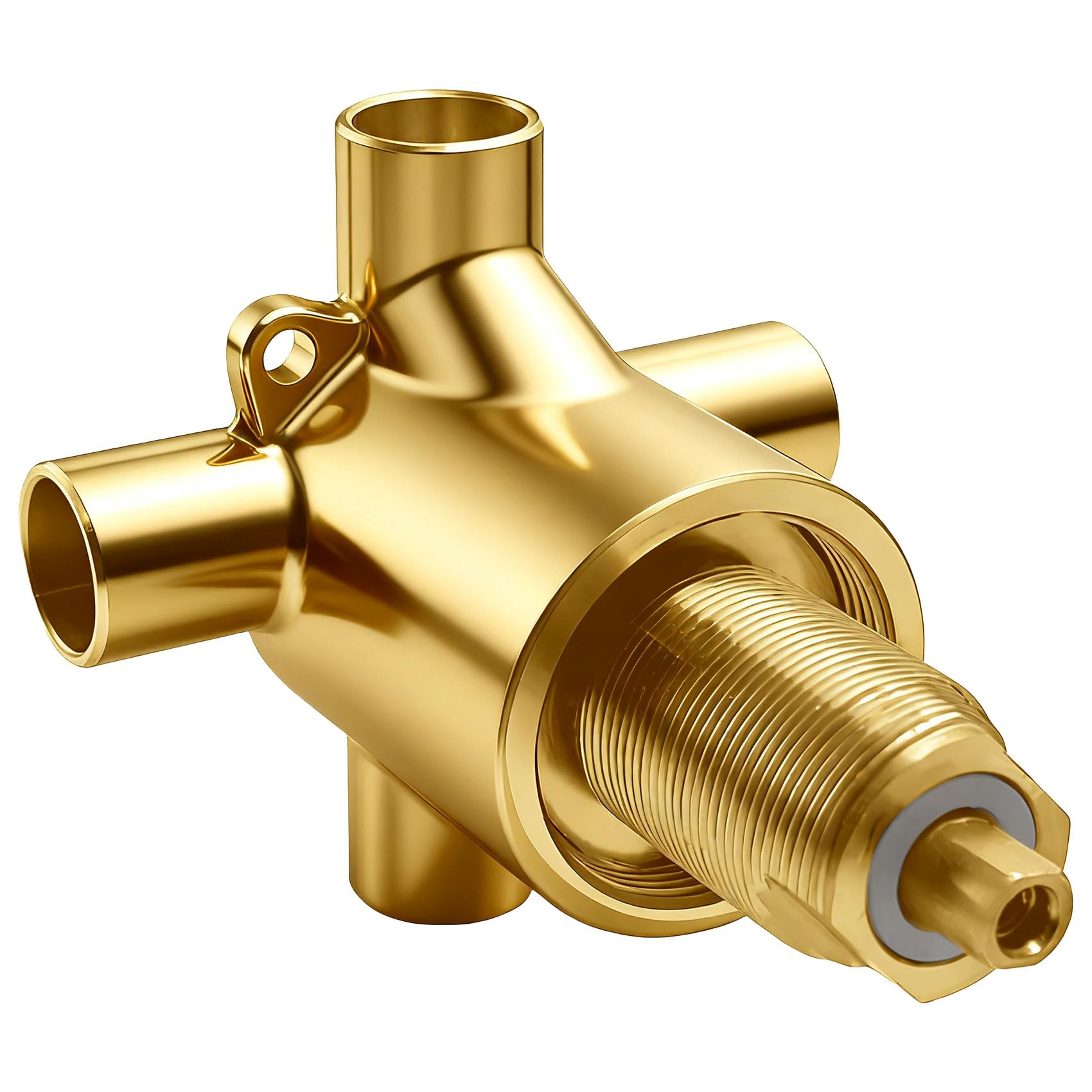 Photo 1 of 3-Function Shower Transfer Valve, Replace Moen 3360 Commercial 3 Way Diverter Shower Valves Compatible with Moen Common Valve System, 1/2" CC Brass Construction for Tub Diverter