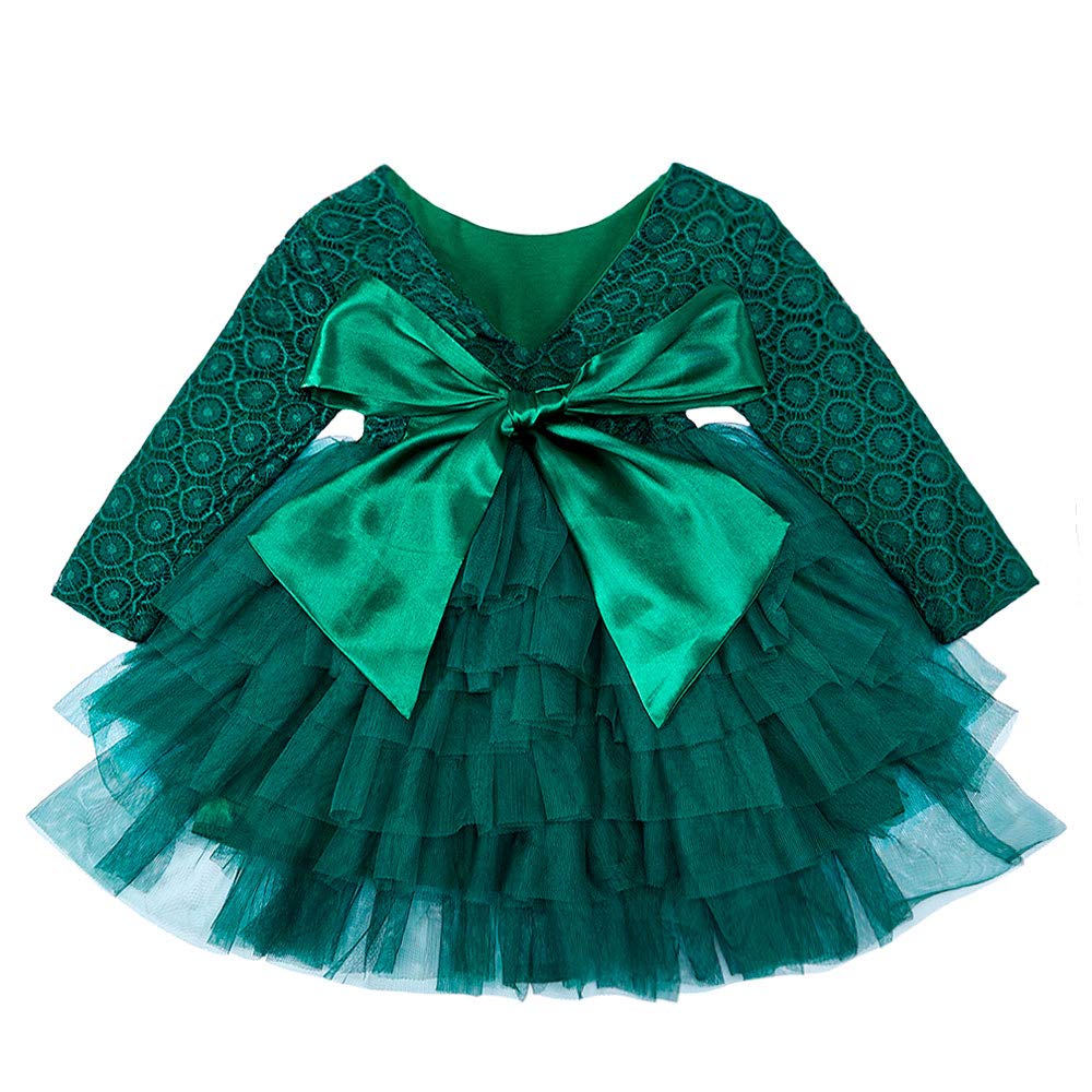 Cilucu Baby Girls Dress Toddler Kids Party Tutu
