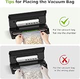Bonsenkitchen Vacuum Sealer Machine, 4 Modes, 30cm Seal, Silver view 9