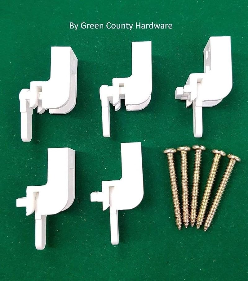 Swish Sologlyde Aluglyde LEVERLOCK Curtain Track Brackets Pack of 5