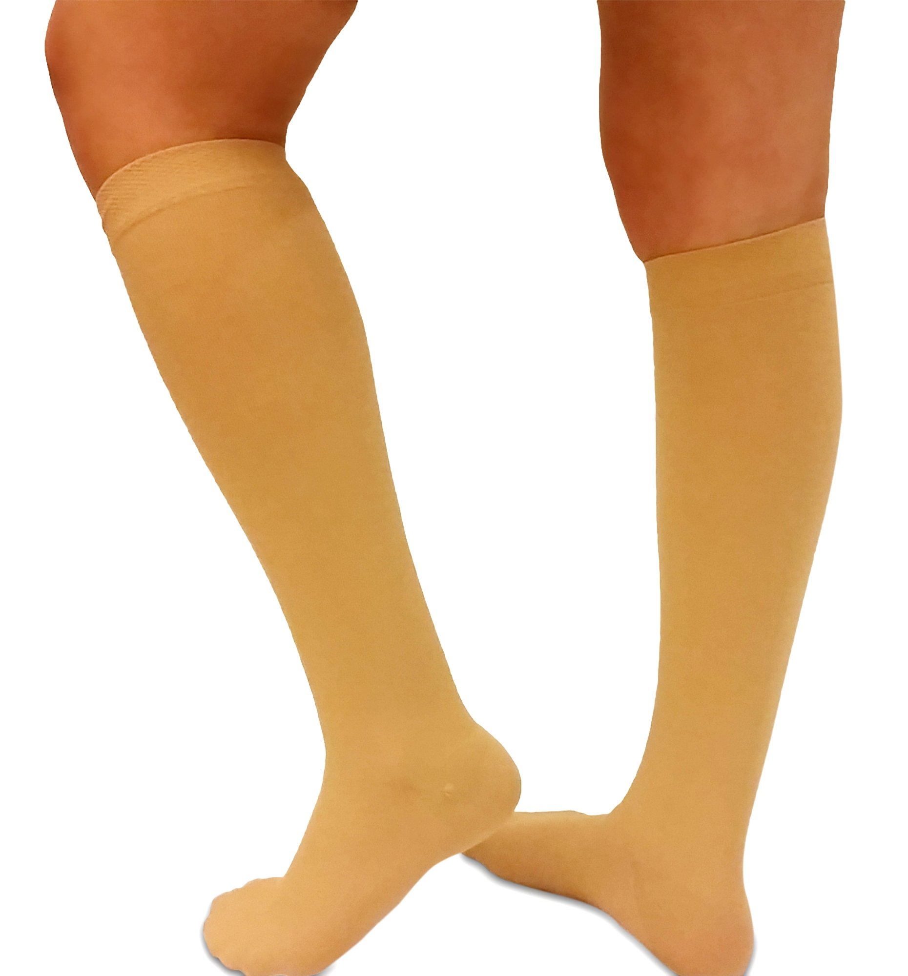 Compression Socks, Extra Firm Support Knee High Gradient Compression