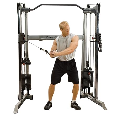 Body-Solid Kraftstation Kabelzugbrücke Multi-Kabelzug Zug-Turm Cable Cross-Over Functional Training Center