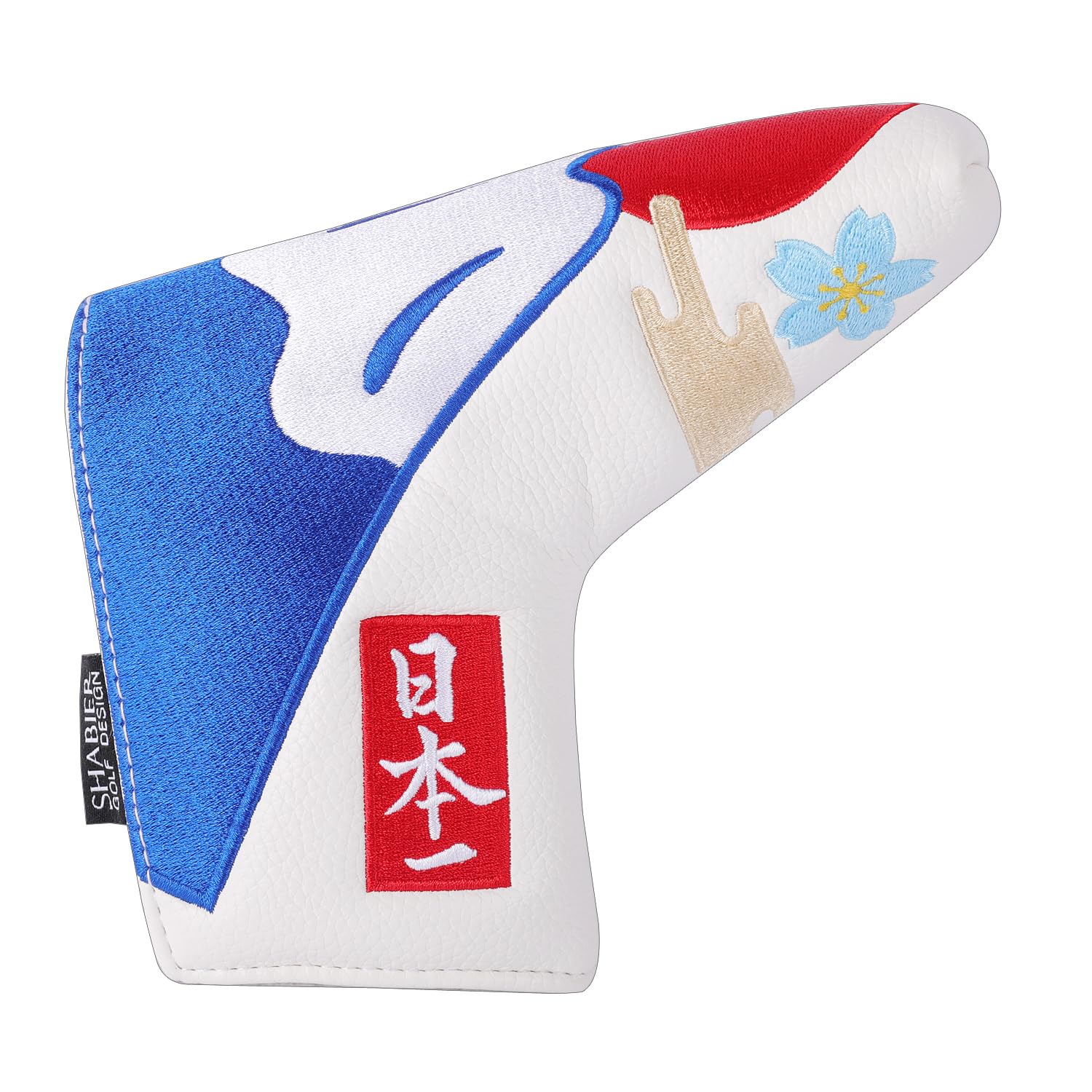 SHABIER Golf Putter Cover Mt. Fuji, Japan Design Headcover for Blade Golf Putter Head Cover