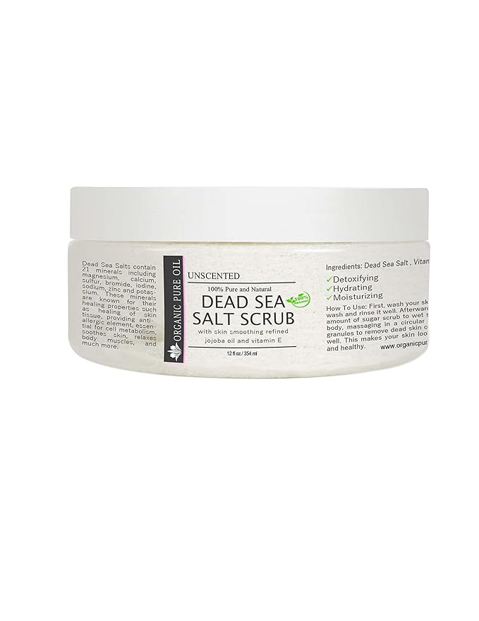 dead sea salt moisturizer