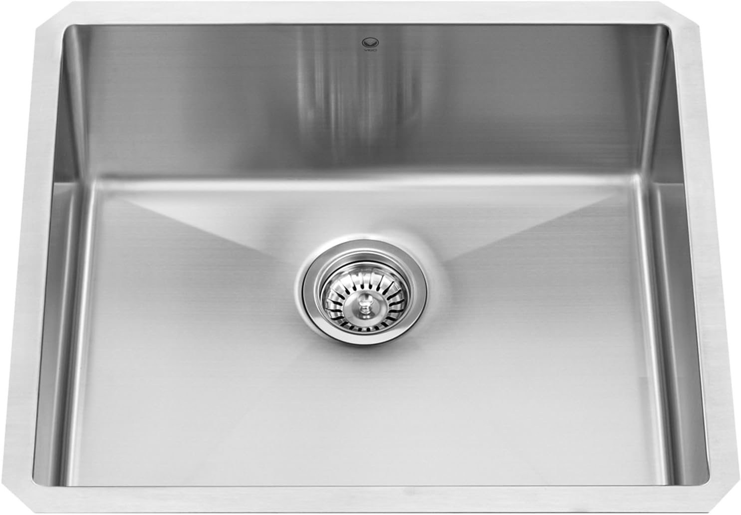 Vigo 23 Inch Undermount Stainless Steel 16 Gauge Stainless Steel