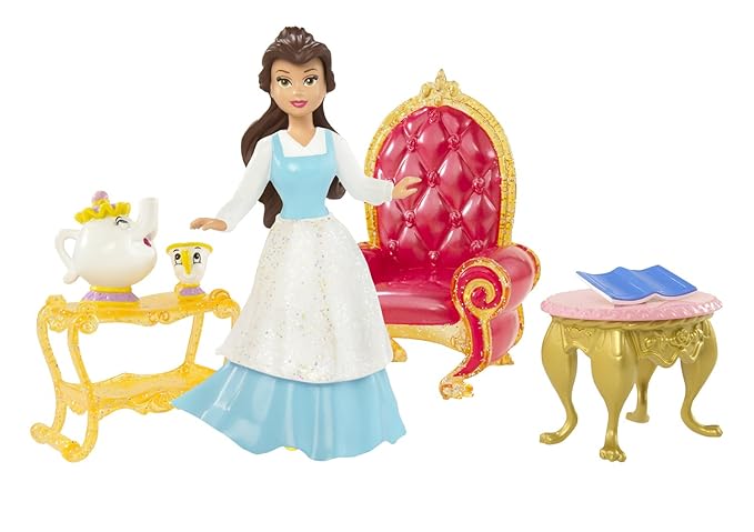 Mattel R4890 Disney Princess Favorite Moments Fairytale Scenes Belle Playset