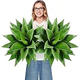 Velener 28 Inch Artificial Agave Plants Outdoor Set, Large Fake Plants Indoor for Home Decor, Realistic UV Resistant Faux Succulents Plants Without Pot, Set of 2