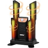 Boot Dryer for Work Boots, Shoe Dryer and Odor Eliminator, Portable Ski Boot Dryer with Adjustable Tubes &amp; Timer, Ultra Silent, Quick Drying for Ski Boots, Sneakers, Gloves, Hats, Helmets