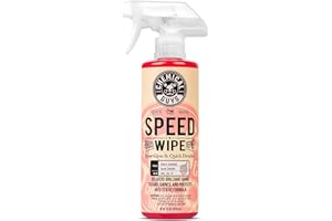 Chemical Guys Speed Wipe Quick Detailer - High Gloss, Streak-Free Shine, Detail Spray for Cars, Trucks, Motorcycles, RVs, and More, Safe on Paint, Glass, Wheels, and Trim, Cherry Scent, 16 fl oz