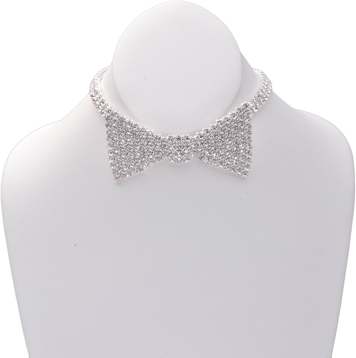 Spinningdaisy Bowtie Ribbon Choker for Women and Some Playful Men: Jewelry