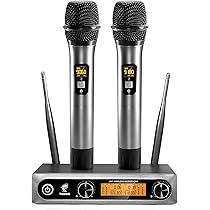 Amazon.com: TONOR Wireless Microphones System, 2 * 15 Channel