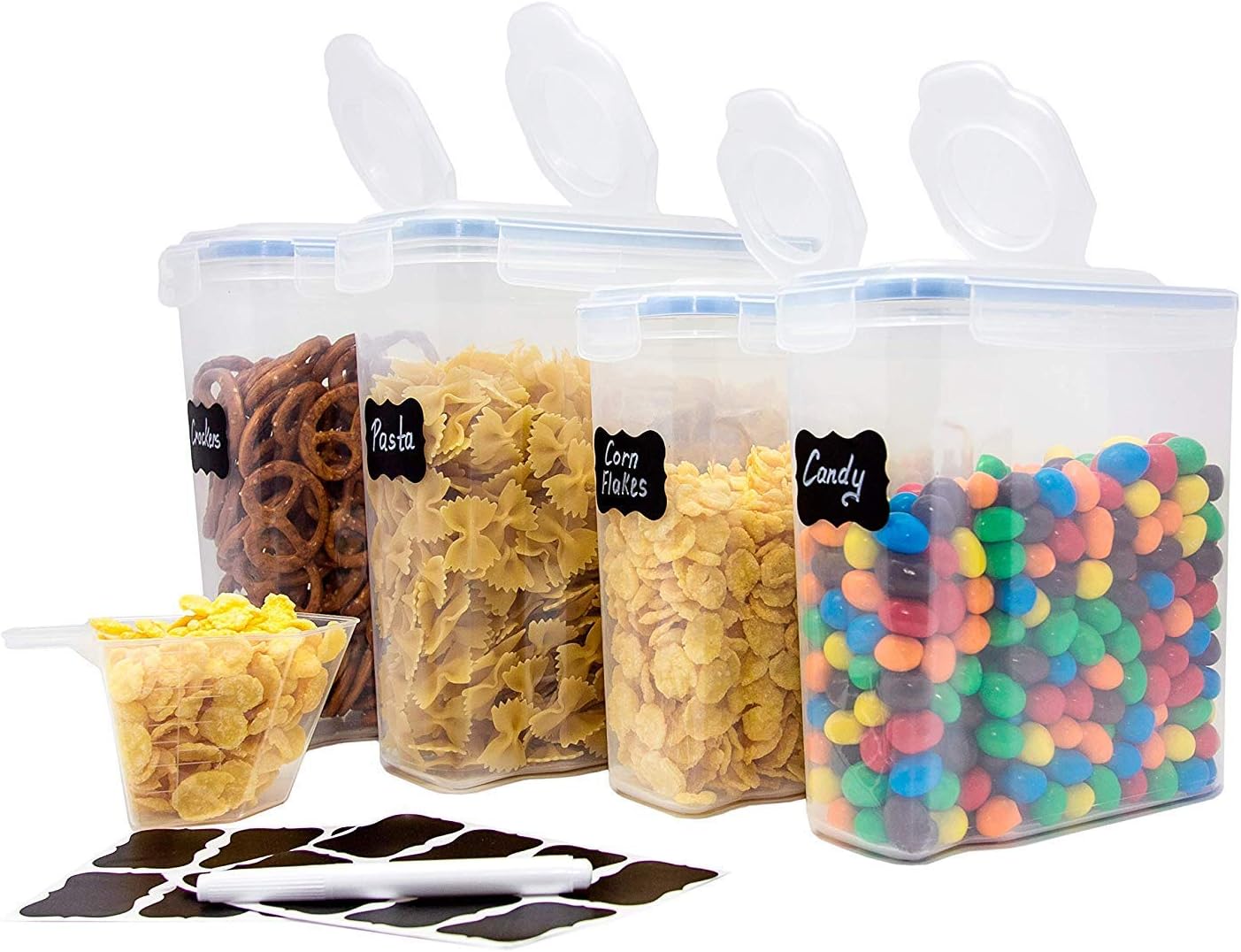 [36oz, 5-Pack Premium] Glass Meal Prep Containers 3 Compartment Set- Food Lunch Storage- Airtight Locking Lids - Portion Control -Microwave, Freezer, Oven & Dishwasher Safe (4.5 Cups)