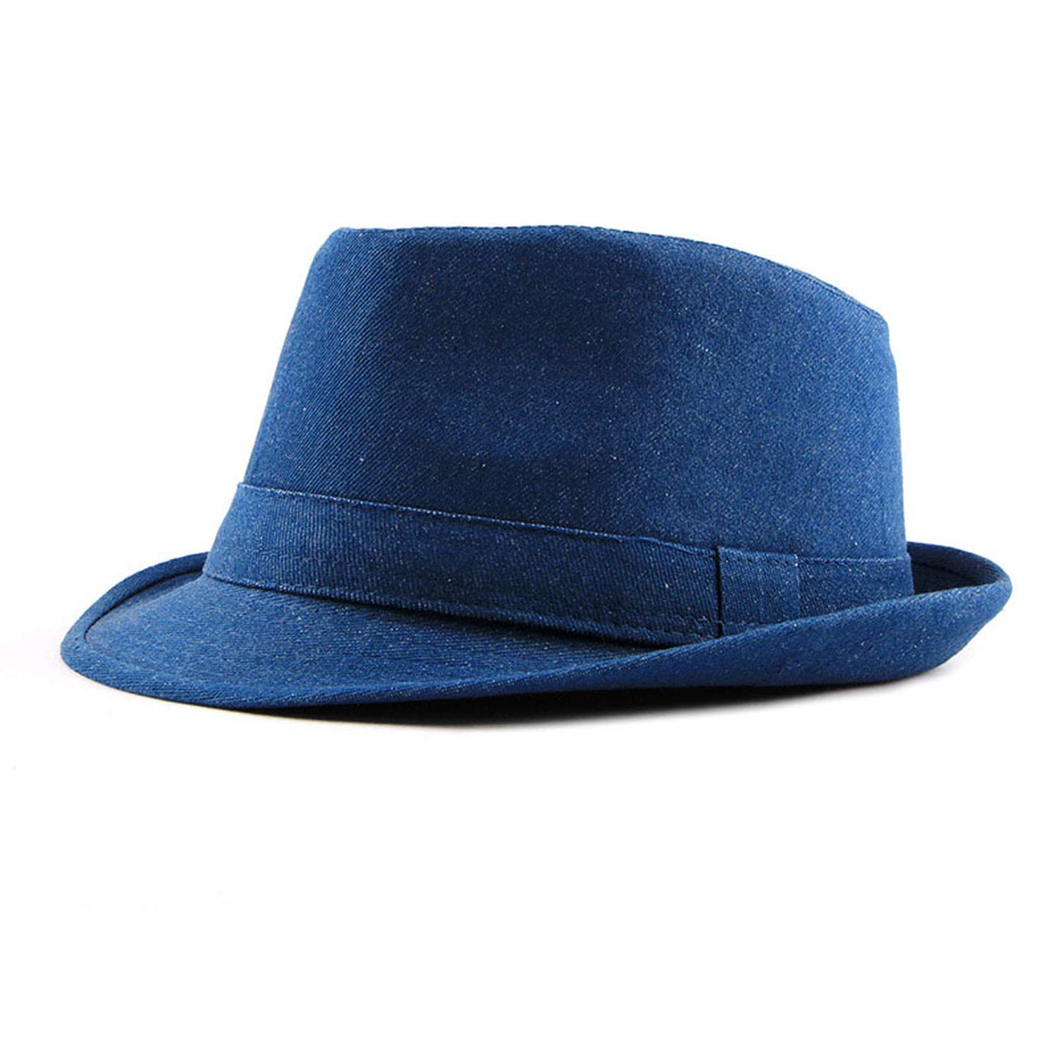 Denim fedora hat womens Outlet