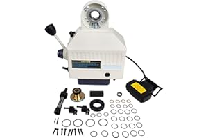 RATTMMOTOR BJS-235 Power Feed 650 in-lb Torque, 0-210RPM, 110V Milling Machine Table Power Feed Mill Feeder for Bridgeport an