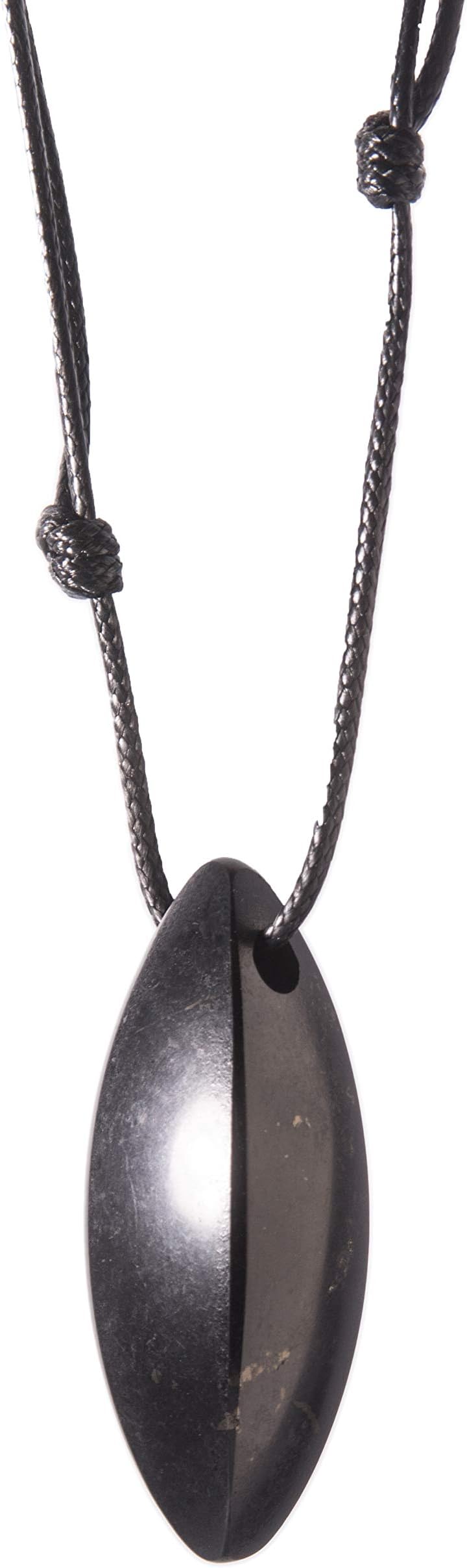 Keled Rocks Shungite Stone Pendant Necklace (The Seed of Life)