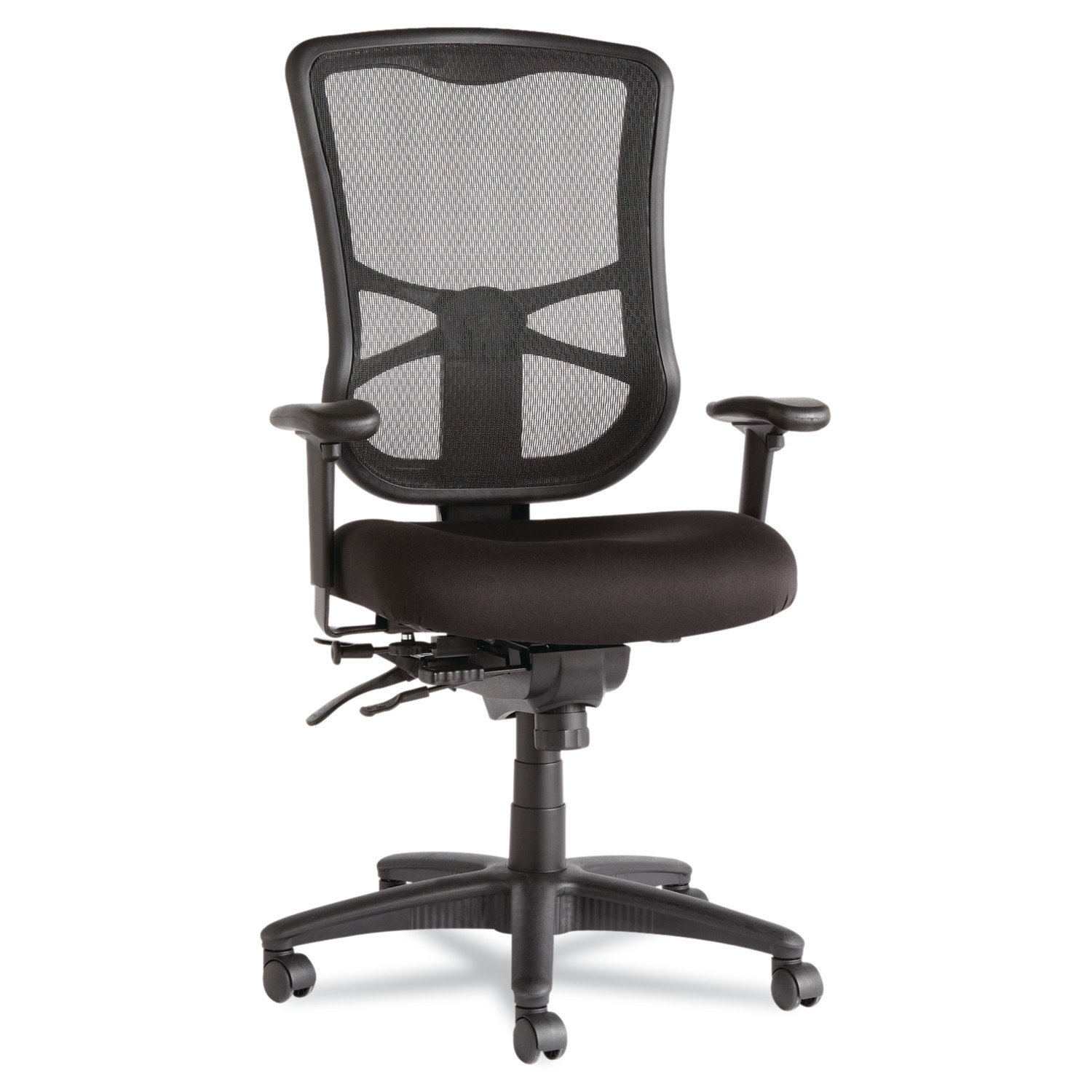 Alera ALEEL41ME10B Elusion Series Mesh High-Back Multifunction Chair