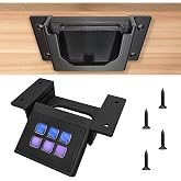 CINROPE Retractable Under Desk Mount for Elgato Stream Deck Mini Six Key with Mounting Screws, Accessories for Stream Deck Mini