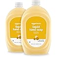 Amazon.com : Amazon Basics Liquid Hand Soap Refill, Milk and Honey ...