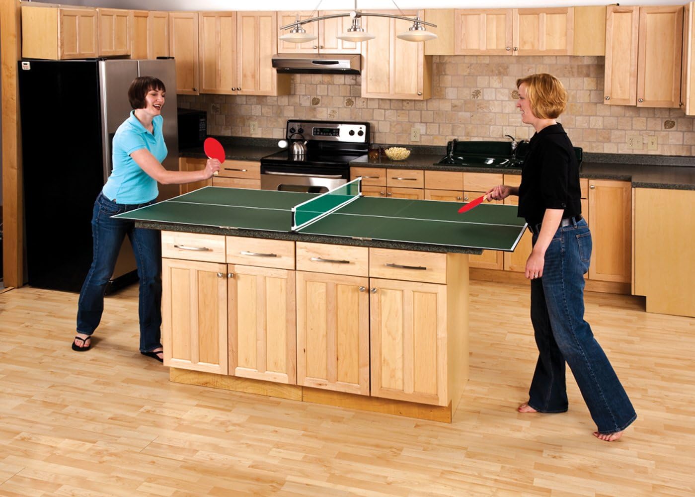 Viper 3-in-1 Portable Table Tennis Top, Turn Any Surface into a Game Table for Quick Paced Fun in Any Location : Tabletop Table Tennis Games : Sports & Outdoors