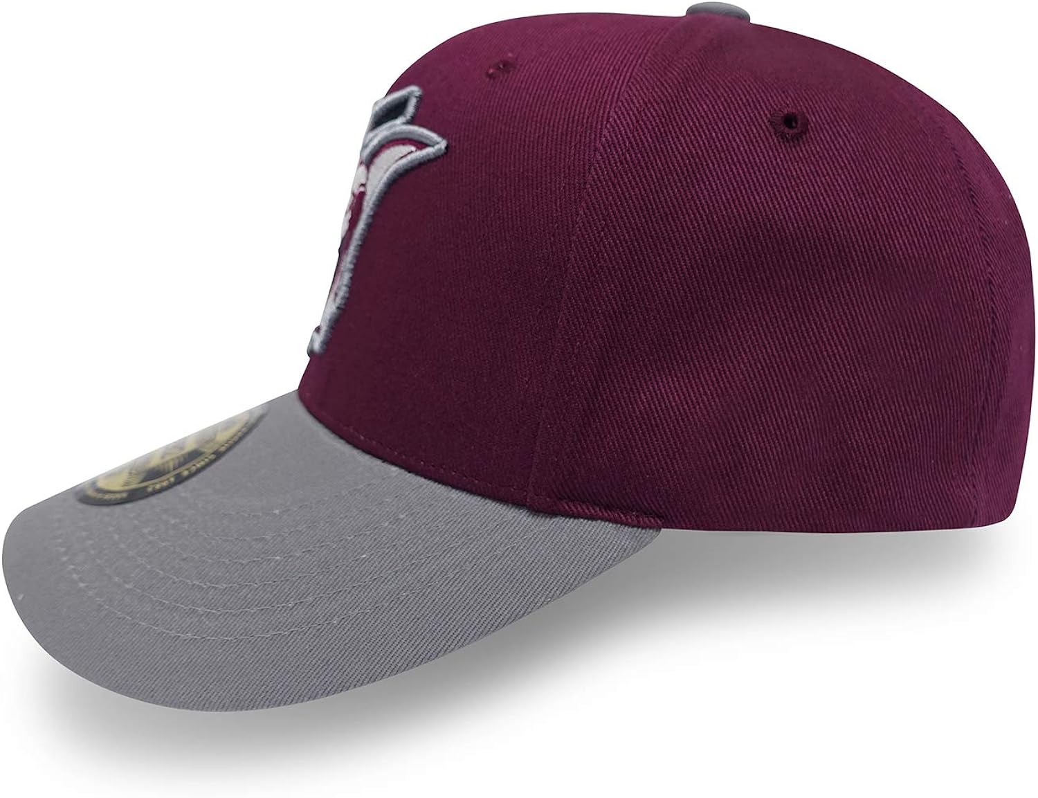 mgoood Baseball Caps Heroes Angry Series - Adjustable Snap Back Baseball Cap for Unisex-Adult… (Light Gray): Clothing