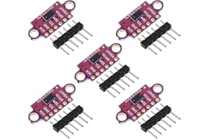 MAKERHAWK 5 Pcs VL53L0X Lidar Sensor 2m Range High Precision Single-Point Distance Sensor GY-VL53L0XV2 Compact Lightweight ToF Module with I2C Interface for Arduino Raspberry Pi Robot IoT Projects Smart Homes