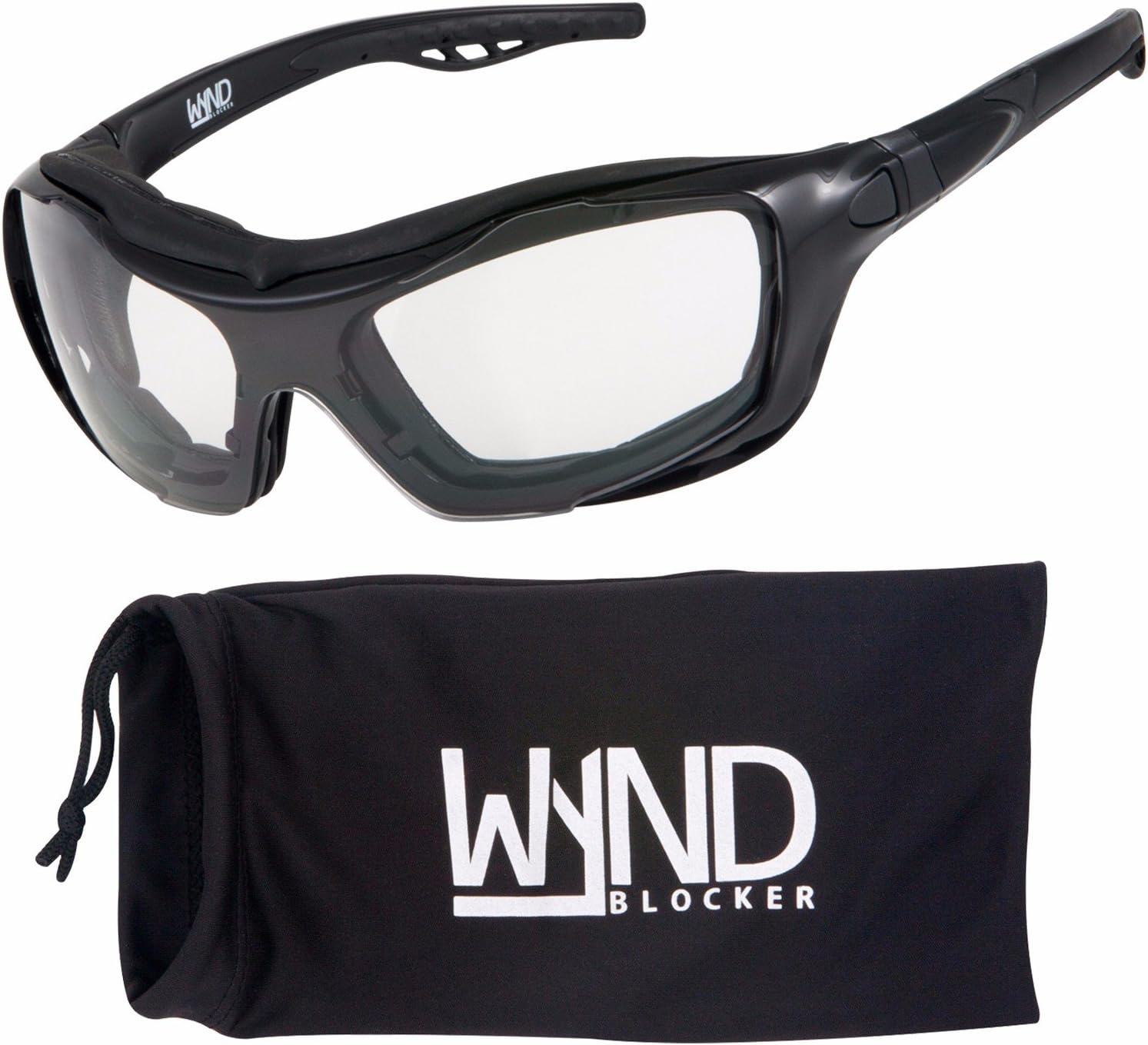 WYND Blocker Motorcycle Riding Glasses Extreme Sports Wrap Sunglasses
