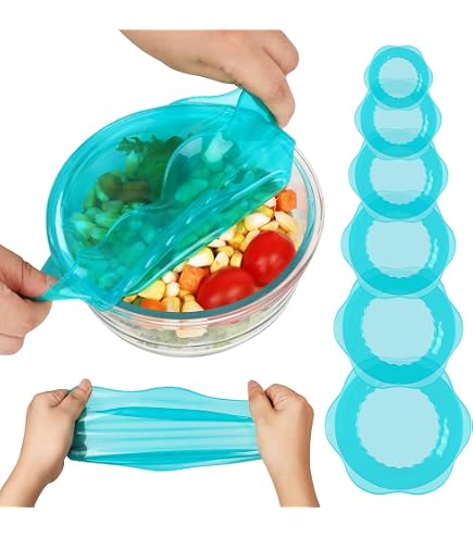 Torchesy 5pcs Fruit Storage Containers for Fridge, onion storage
