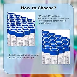 CryoKing 15ml Conical Centrifuge Tubes, 300Pcs