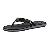 Quiksilver Men's Carver Suede 3 Point Flip Flop
