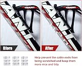 Boao 4 Pack Bike Brake Gear Shifter Cable Kit Universal Bicycle Cables view 5