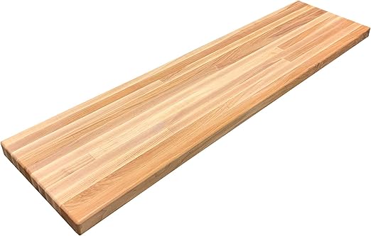 Amazon Com Forever Joint Hard Maple Butcher Block Shelf Bar Top