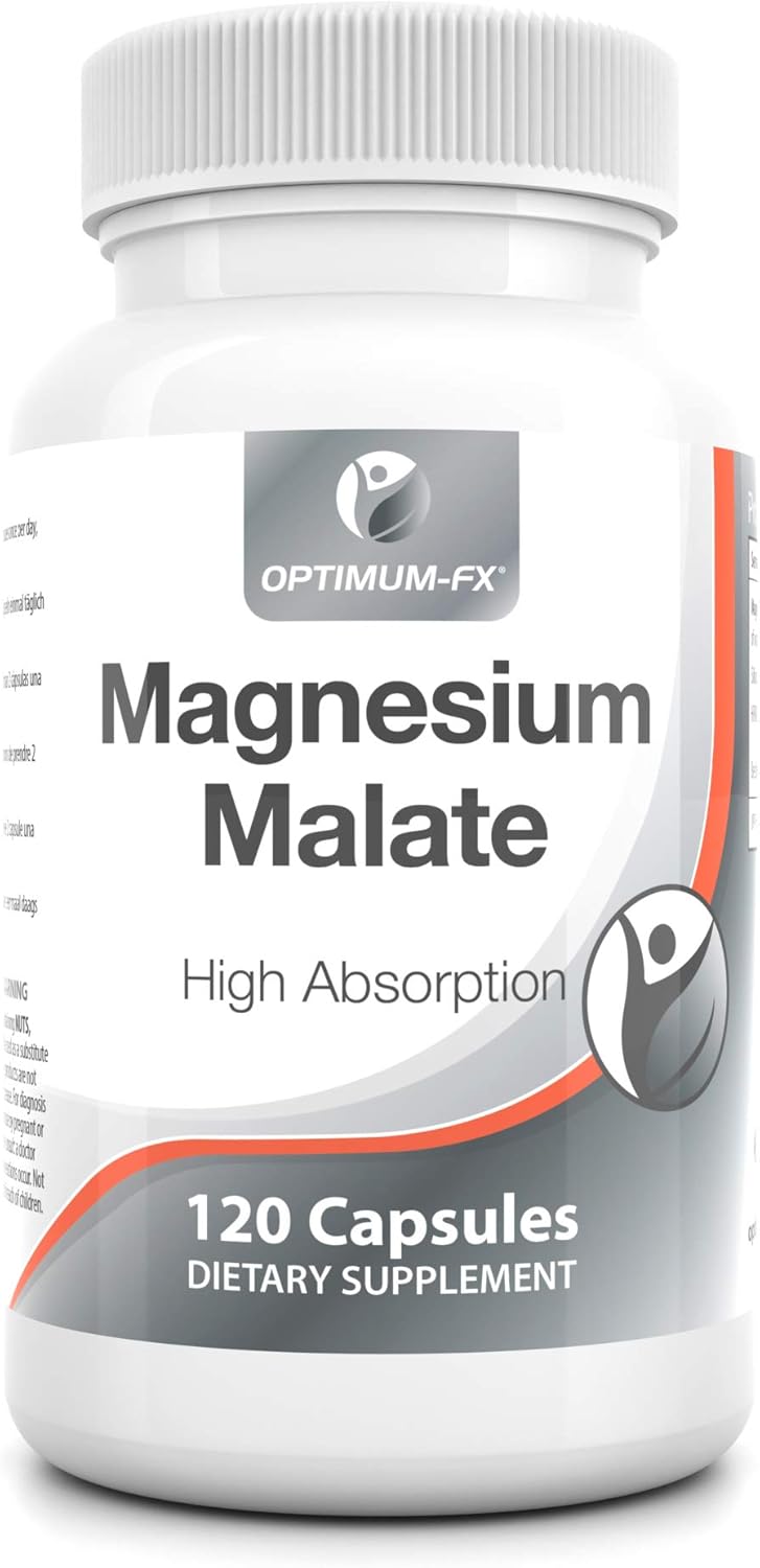 Magnesium Malate Capsules Not Tablets Bioavailable Mineral Supplement Easy to Take - Image 4