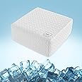 HARBOREST Cooling Cube Pillow - Side Sleeper Pillow for Neck and Shoulder Pain, Memory Foam Pillow Cube Pro with Adjustable Firmness,12"x12"x5"