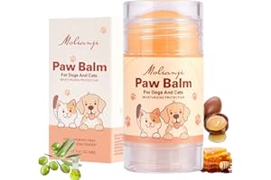 Steigullage Dog Paw&Nose Balm Lick Safe1.4oz|Natural Ingredients Pets Paw Wax| Healing Moisturizer with Coconut Oil&Honey Cracked Paws,Snouts & Elbow|Winter Protection for Dogs & Cats