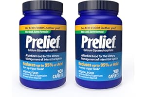Prelief Acid Reducer Caplets Dietary Supplement, 300 Count (Pack of 2)