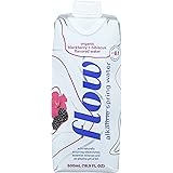 FLOW WATER Organic Blackberry Hibiscus Alkaline Water, 16.9 FZ