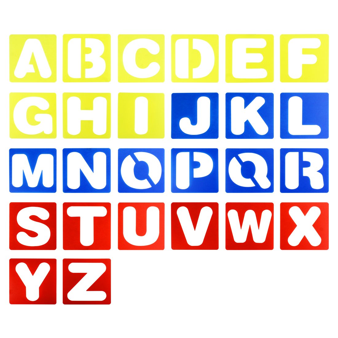 stencils stationery office supplies alphabet stencil set