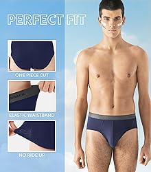 Separatec Mens Underwear With Pouch Breathable