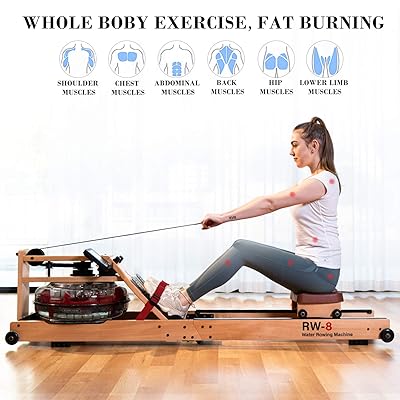 snode water rowing machine