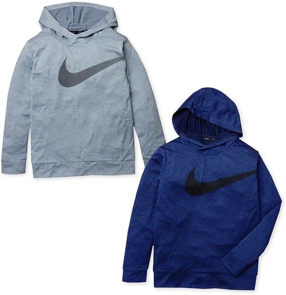 Amazon ネイビー 160cm 子供服 男の子 Tシャツ 長袖 Nike ナイキ Dri Fit ドライフィット フード付き スウォッシュロゴ プリント 男児 ジュニア Tシャツ カットソー 通販