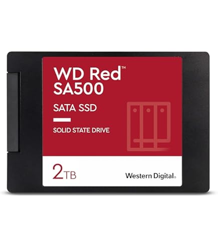 WD Red SA500 2TB 2.5インチ SATA SSD 正常判定品 ASCII.jp：NAS向けの2.5インチSSD「WD Red SA500」に2TBと4TBが追加